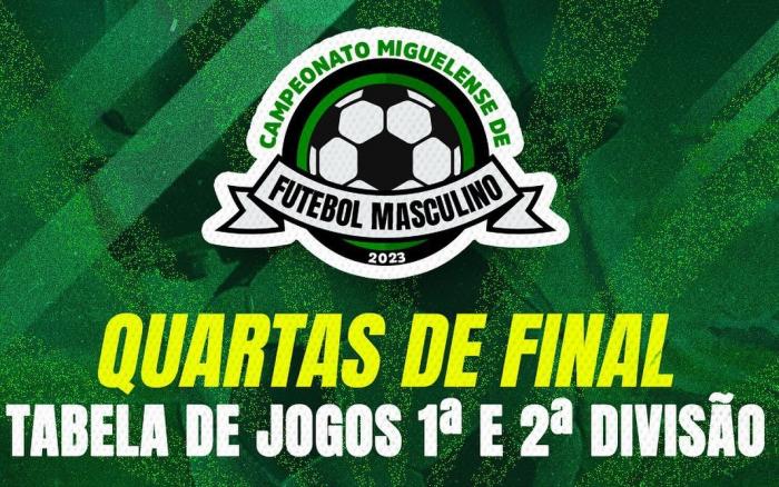 TEM JOGO HOJE - Campeonato miguelense de Futebol Amador chega às quartas de  final