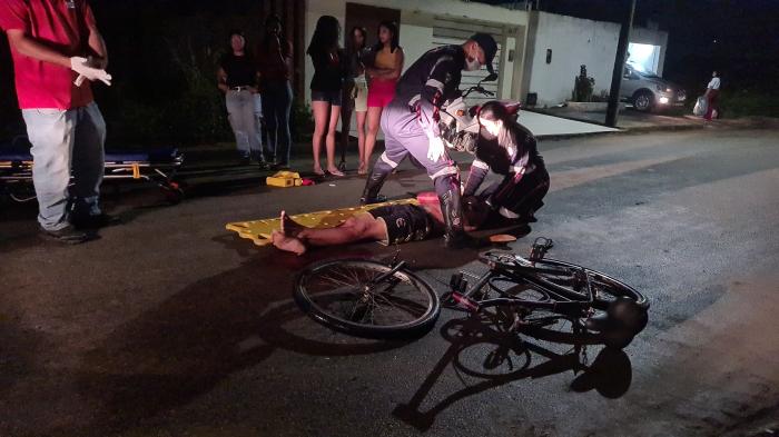 Adolescente Sofre Grave Acidente com Bicicleta na Parte Alta de São Miguel dos Campos