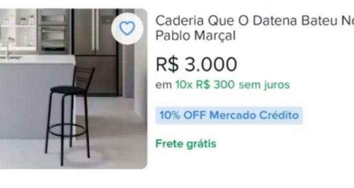 Sites de vendas pegam carona na polêmica envolvendo Datena e Pablo Marçal